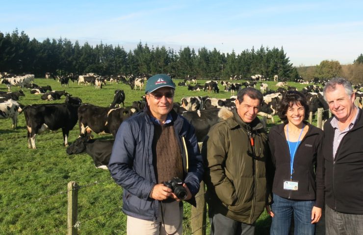 People On Dairy Farm